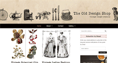 Desktop Screenshot of olddesignshop.com